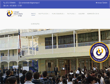 Tablet Screenshot of colegiounap.cl